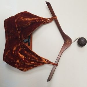 Forever 21 velvet bra top